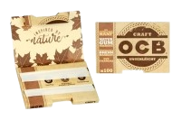 OCB Craft kurz, ungebleicht - 100 Blatt pro Heftchen