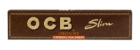 OCB Virgin Slim Unbleached (Braun) - 110x44mm - 32 Blatt pro Heftchen