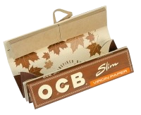 OCB Virgin Unbleached Roll Kit + Tray - 118x44mm - 32 Blatt und Tips