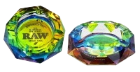 RAW Kristallglas Aschenbecher - Rainbow