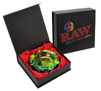 RAW Kristallglas Aschenbecher - Rainbow
