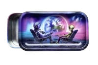 V Syndicate - Syndicase 2.0 Metalldose mit Drehtablett im Deckel - 2in1