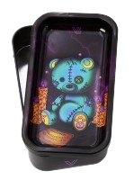 V Syndicate - Syndicase 2.0 Metalldose mit Drehtablett im Deckel - 2in1