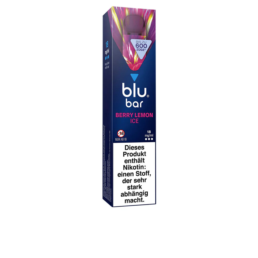 Blu Bar Einweg E-Zigarette Berry Lemon Ice 18mg
