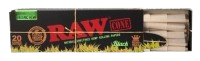 RAW BLACK Organic HempKing Size Papercones - 20er Pack