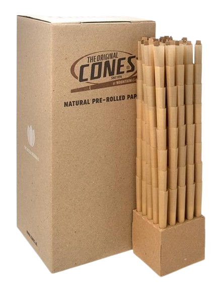 The Original CONES KING SIZE de Luxe NATURAL