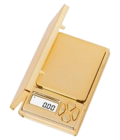 On Balance SH-100 Shine Chrome finish "Gold" 100g Digitalwaage