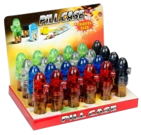 Acryl Dosierer, Large, bunt, mit Vorratsbehälter