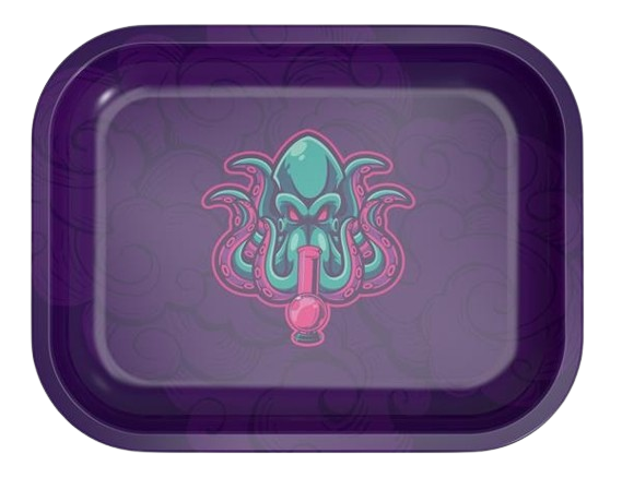 Dreh-Tablett - Rolling Tray MINI "Octopus"