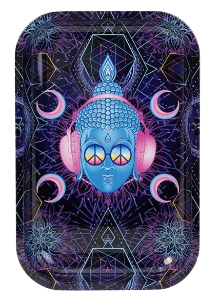 Dreh-Tablett - Rolling Tray MINI "Peace"