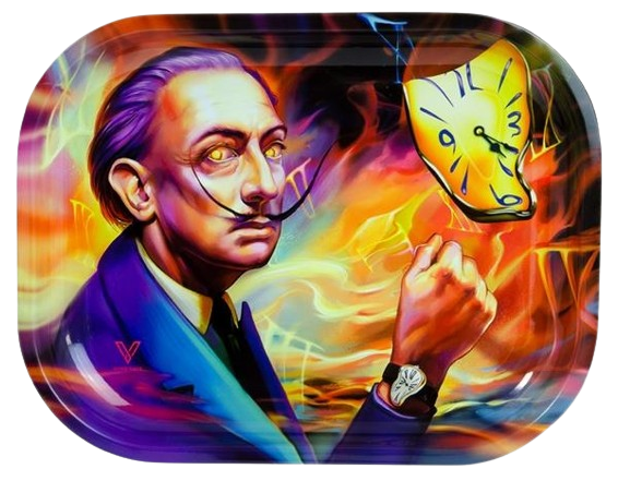 Dreh-Tablett - Rolling Tray V-Syndicate Mini "Dalirious"