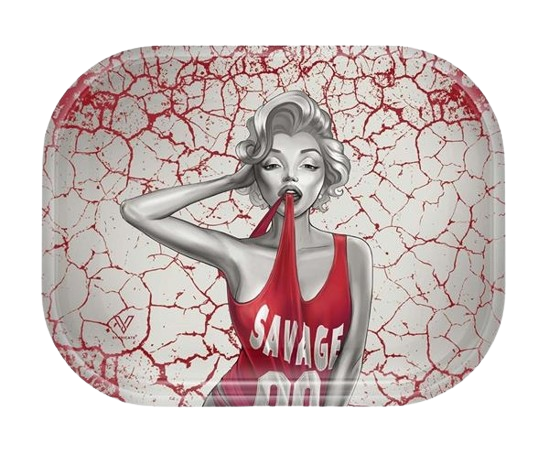 Dreh-Tablett - Rolling Tray V-Syndicate SMALL "Dank Diva"