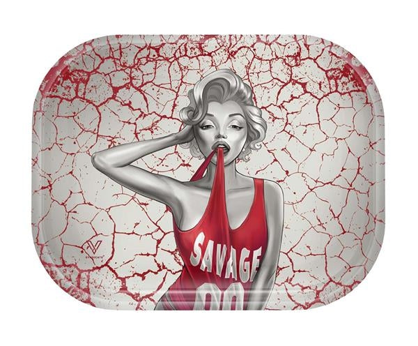 Dreh-Tablett - Rolling Tray V-Syndicate MINI "Dank Diva"