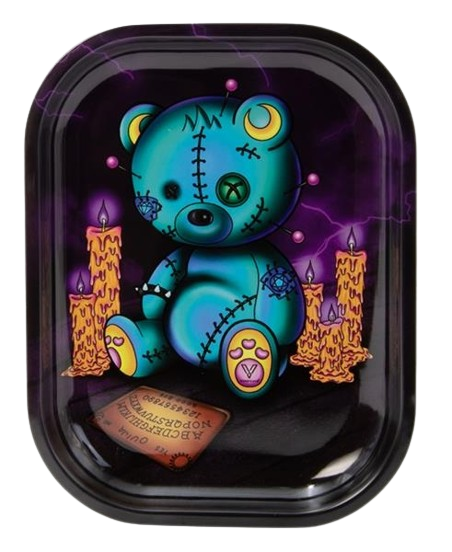 Dreh-Tablett - Rolling Tray V-Syndicate MINI "Ouija Bear"