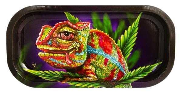 Dreh-Tablett - Rolling Tray V-Syndicate MINI Slim"Chameleon"