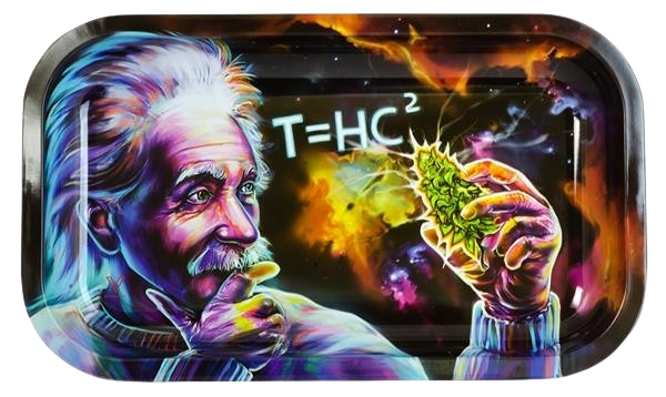 Dreh-Tablett - Rolling Tray V-Syndicate MINI "T=HC2 Einstein - Black Hole"