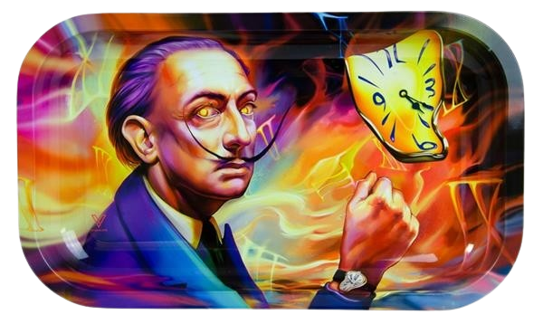 Dreh-Tablett - Rolling Tray V-Syndicate MINI "Dalirious"