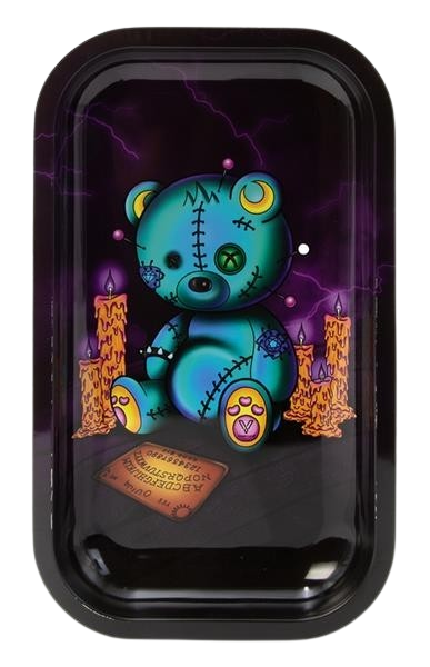 Dreh-Tablett - Rolling Tray V-Syndicate MINI "Ouija Bear"