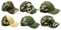 Basecap Camouflage/Netz One Size