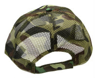 Basecap Camouflage/Netz One Size