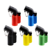 Jet Burner/Torch - Gasbrenner "Tank Boy IV Rubber" - MIT Kette - Feuerzeug