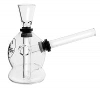 MICRO Glass pipes Glass Vase Bong Glass Water Pipes, 10cm