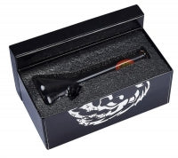 Glass Pfeife water pipe vase ca. 20cm, ø 30mm