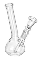 Glass pipes Glass Vase Bong Glass Water Pipes im Koffer, ca. 16cm