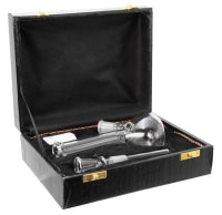 Glass pipes Glass Vase Bong Glass Water Pipes im Koffer, ca. 16cm