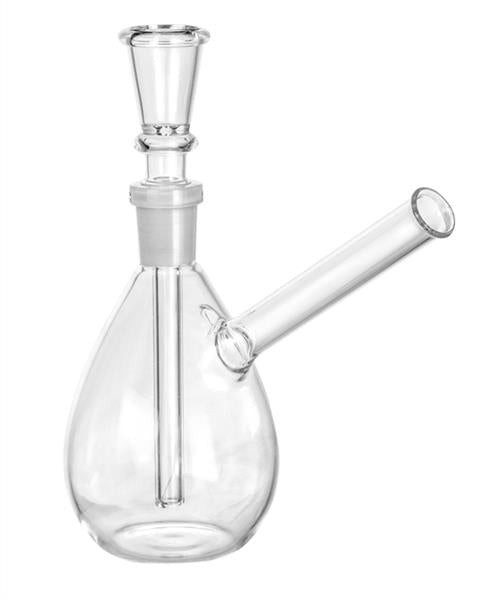 Glass pipes Glass Vase Bong Glass Water Pipes im Koffer - 14cm