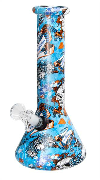 Glass pipes Glass Vase Bong Glass Water Pipes - 25cm