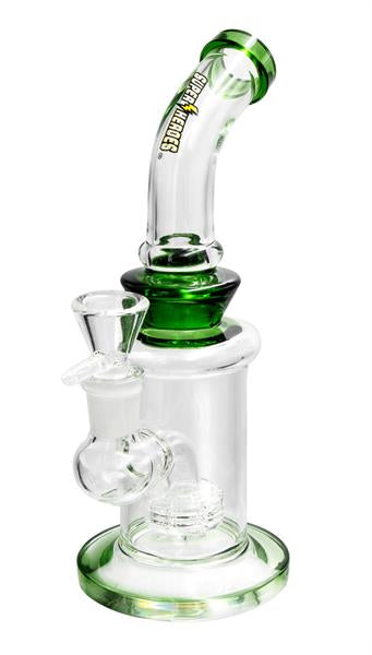 Glass Pfeife water pipe vase mit Diffusor "Super Heroes", ca. 22cm
