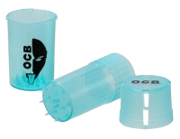 OCB Kunststoff 3-part Grinder & Stash 2in1 - Ø 40mm, Höhe 90mm