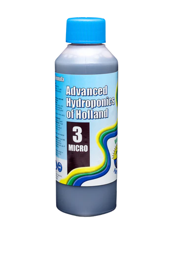 Dünger von Advanced Hydroponics - Dutch Formula - Micro3 - 0,5L/1L/5L/10L