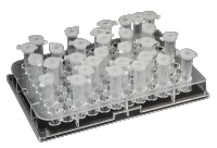 Display/Rack für Reaktionsgefäße 0,5ml