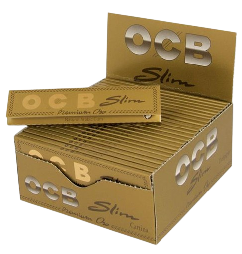 OCB Gold "Oro" Premium Long Slim - 109x44mm - 32 Blatt pro Heftchen