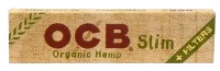 OCB Organic Hemp Papers Slim + Tips