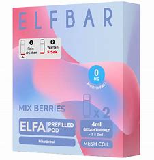 Elfbar ELFA Liquid Pod nikotinfrei - Mix Berries