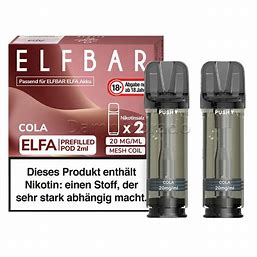 Elfbar ELFA Liquid Pod Cola, 20 mg
