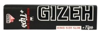 Gizeh EXTRA FINE (Black) King Size Slim Papers + Tips