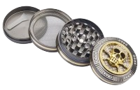 CNC Aluminium Grinder/Pollinator "Bling Bling - SKULL"