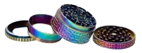 Metall Mühle/Grinder "Rainbow" Ø 65mm