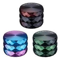 Aluminium Grinder/Pollinator "Champ High Colour Duo"