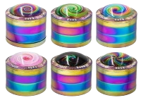 Metall Mühle/Grinder "Psychedelic"