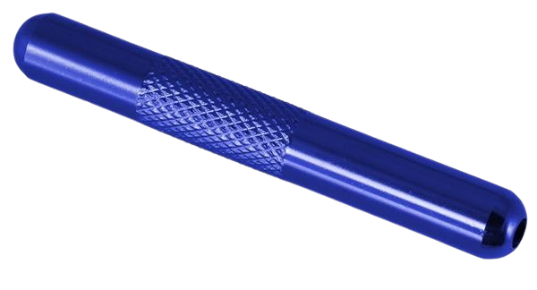 Ziehrohr aus eloxiertem Aluminium - 70 mm