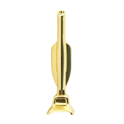 Ziehrohr aus Edelstahl, gold - 60mm