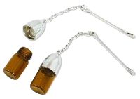 Snuff Case - Brown Bullet klein - ca. 3,8 cm - Ø 1,4 cm