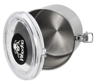 Woodoo luftdichte Edelstahl Vorratsdose 1,25l luftdicht