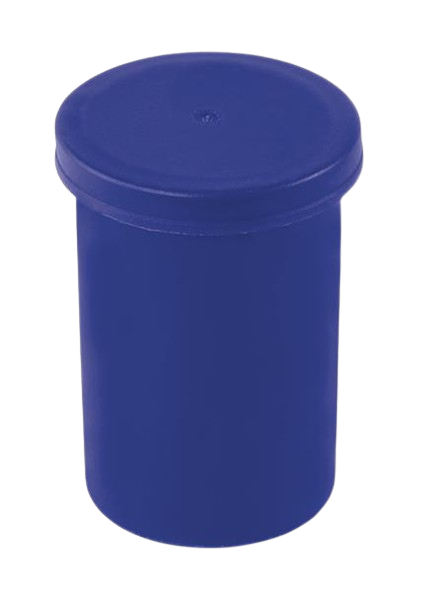 Filmdosen - Versteck in blau