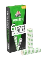 GIZEH Active Filter Slim konisch ø 6-7mm (konisch)